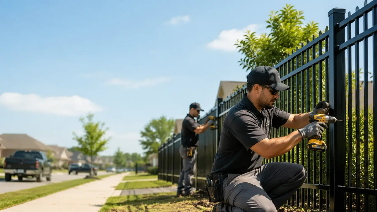 Metal Fence Installation in El Reno, OK